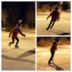 Skating at Night